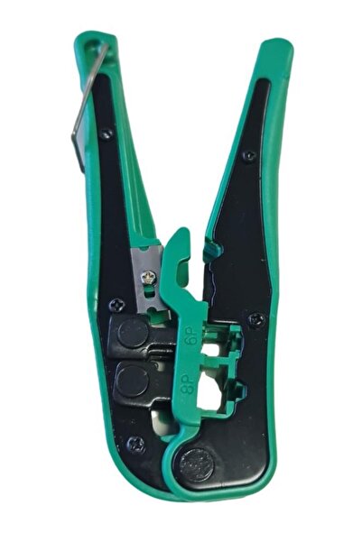 Generic Brand Ntt-63 Cat5-cat6 Rj45-rj11 موصل العقص ذو طيات