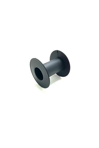 electroon 57x62mm Black Plastic Roller - 10pcs