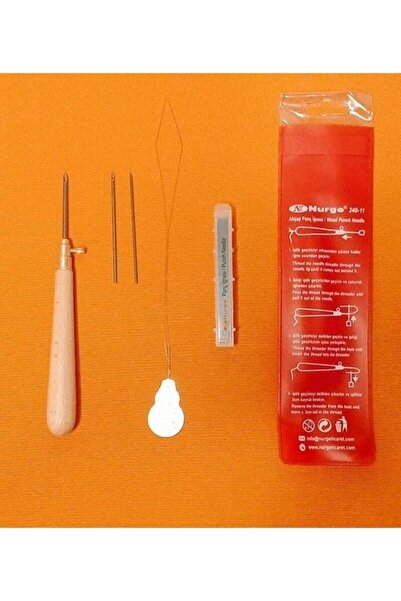Nurge Hobi Denizi Ahşap Punch Iğnesi