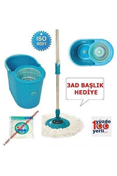 Motek Fix Pratik Temizlik Seti + 3 Yedek Başlık