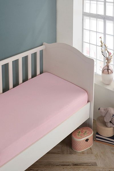 LADYNİL Organic Cotton Elastic Combed Bed Sheet