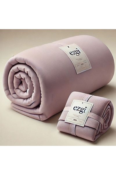 Ezgi Lilac Ranforce Woven - Double Sheet and Pillowcase, Elastic, 160X200+30 Cm, Corner Height