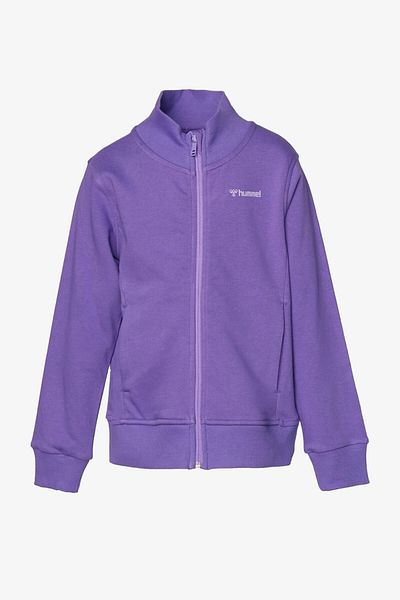 hummel Лилаво яке с яка стойка Saponaria за момичета