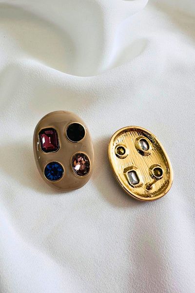 PETEK AKSESUAR MINI STONE STYLISH EARRING