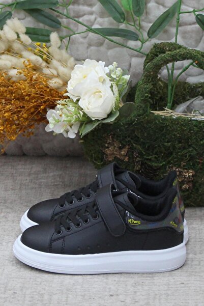 M.P. 242 3317 Model Pantofi Fete - Alb-Negru, Comozi Ușoare