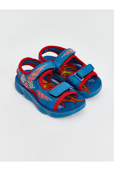 LC Waikiki Boy's Sandals - Lcw Steps Blue Printed
