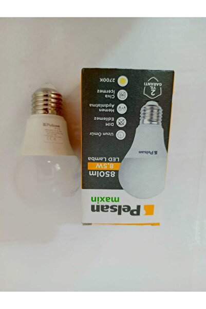 Pelsan 8,5w led lamba 8,5w 2700k günışığı lamba