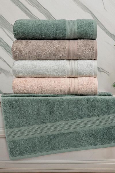 Altınbaşak New Season 50X90 Cm. Bamboo Assortment Luxury Hand Towel - 40% Bamboo Fiber