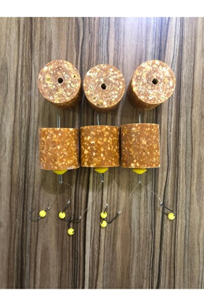 SAZAN RİG Küspe Aparatlı Sazan Takımı 3'Lü (ALABALIKLI YEDEK KÜSPELİ)