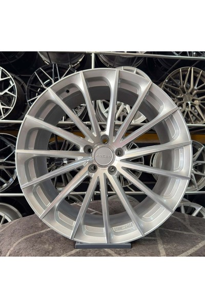 arceo 20 inç 5x112 ARCEO BERLİN Gümüş Elmas Kesim Jant Modeli Mercedes Audi V...