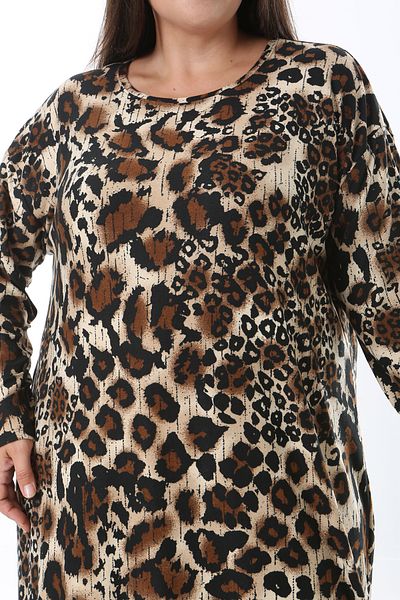 XL Modam Φόρεμα One Size Lycra Cashmere - Μπούστο 150 έως 154 Plus Size