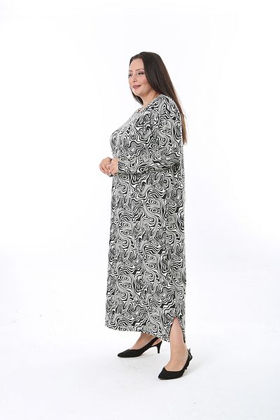 XL Modam Φόρεμα One Size Lycra Cashmere - Μπούστο 150 έως 154 Plus Size