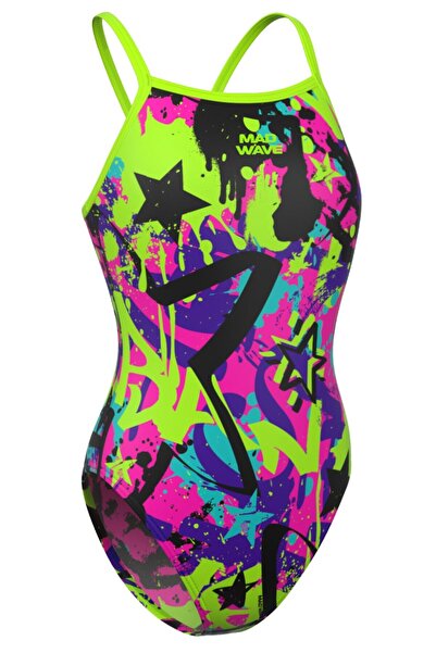 Mad Wave Costum de baie Nera B2 Multi pentru damă