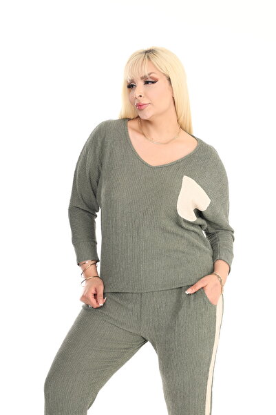 MJORA Comfortable Fit Knitted Wrap Bottom-Top Set