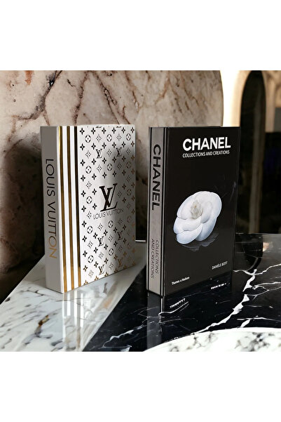 PEARLESS LOVE Dekoratif Kitap Görünümlü Kutu 2'li Set