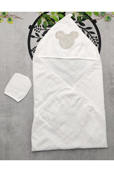 Kerimino منشفة استحمام للأطفال من سوفت ستون - قطعة قماش ممحاة