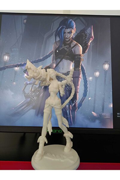 Formista3d Arcane Jinx Figürü V1-boyamaya Uygun-20 Cm-ürünü Sadece Mağzasından Satın Alınız