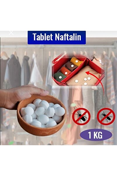 Genel Markalar Tablet Naftalin 1 Kg Koku Giderici