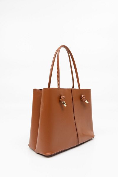 erdeModa Aksesuar Geantă și geantă de mână City Crossbody pentru femei, bronz