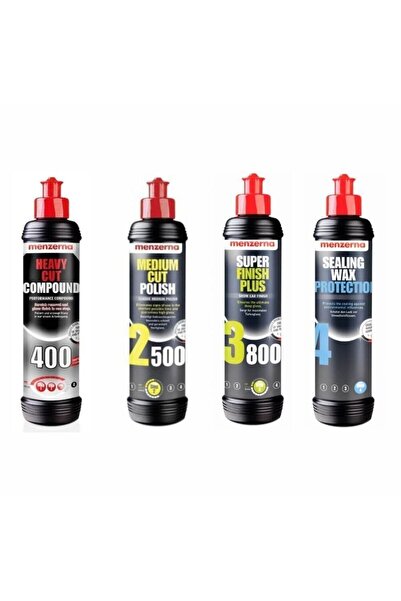 Menzerna 400 2500 3800 Sealing Wax 250ml Boya Koruma Seti