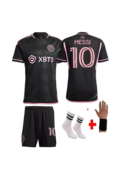 yenteks Messi Çocuk Forma Takımı Miami Yeni Sezon 4 Lü Set