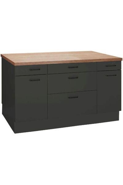 GC Alt Modül 140 Cm Antrasit -tezgah Dahil