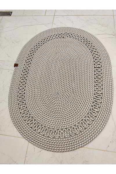 ModaCardin Jute Patterned Gift Hooded Bath and Balcony Mat