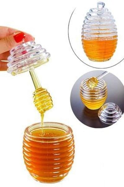 DİBA AVM Honey Jar - Hive with Spoon and Shape