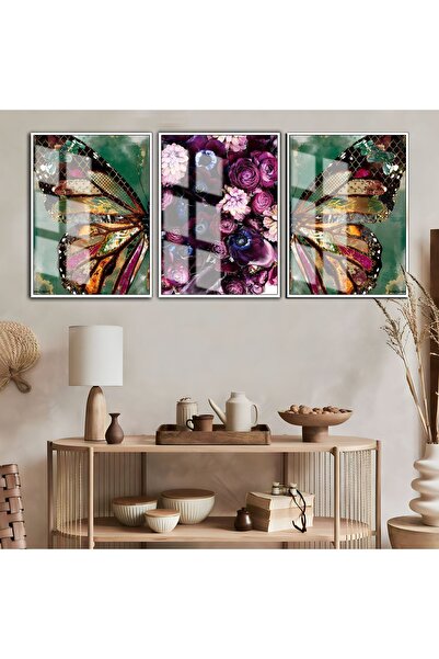 Harika bir ev Hari̇kabi̇rev | Colorful Butterfly Wings Flower Combination | F...