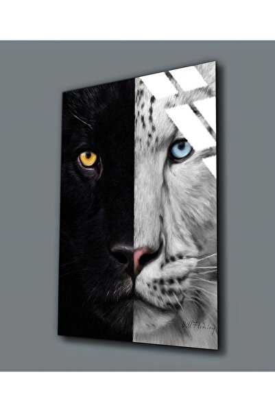 Harikabirev HARİKABİREV | STICLA INIMPUTABILĂ (TEMPERATĂ) TABLA TIGRIE NEGRU-...