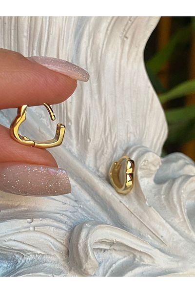 Lucios High Quality Gold Work Baby Earrings Series - 1-3 Years (Compatible)