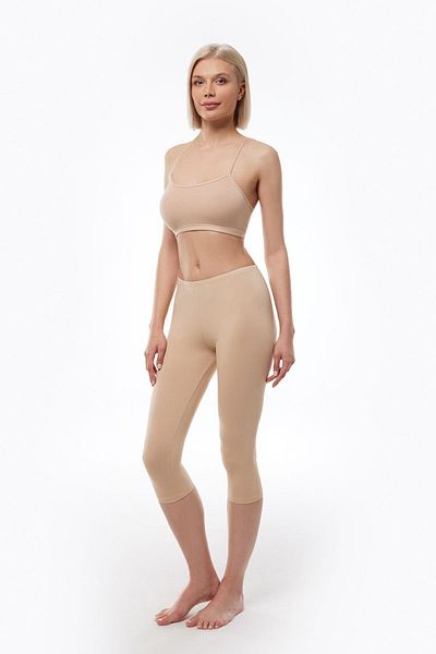 Malabadi Γυναικείο κολάν κάπρι Nude Color Modal - 184