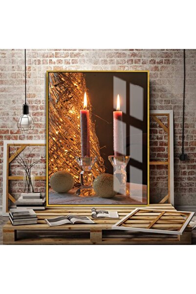 Harika bir ev HARİKABİREV|EN SEVİLEN MUM TABLOSU SICAK RENKLER 01 |ÇERÇEVELİ ...