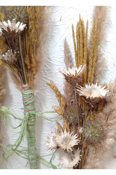 Harikabirev | μαλακό Floral Συνδυασμός Ξύλινων Χρωμάτων | πλαίσιο Τραπέζι από σκληρυμένο γυαλί 3 τεμαχίων κάθετο