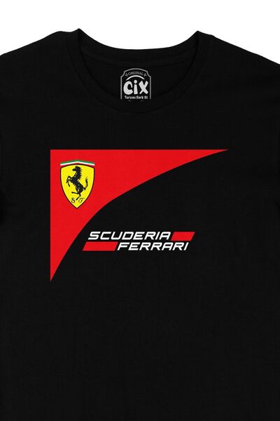 Cix Tricou negru F1 Scuderia Ferrari
