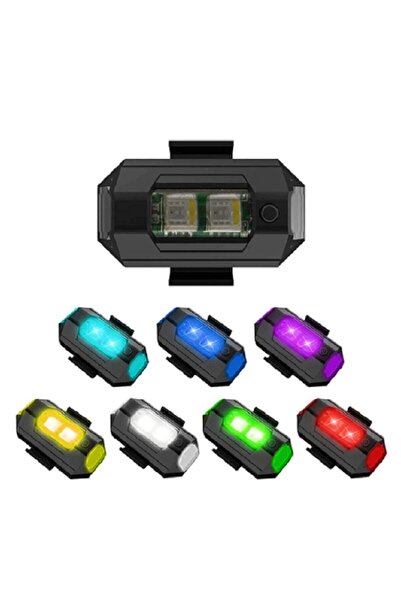 faseb Kablosuz Mini Lamba - Kablosuz 7 Renk Lamba Led - Araba Motosiklet Bisi...
