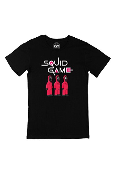Cix Squid Game Simpson Μαύρο T-Shirt