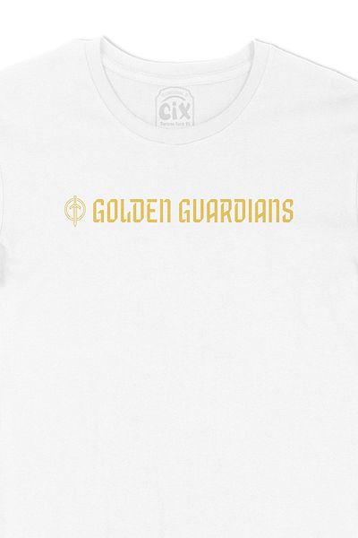 Cix Tricou unisex alb Golden Guardians Capillary