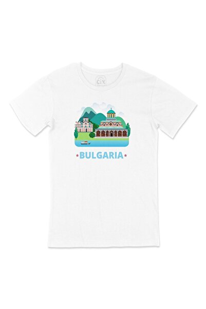 Cix Bulgarska majica sa dizajnom džepnog logotipa, bela