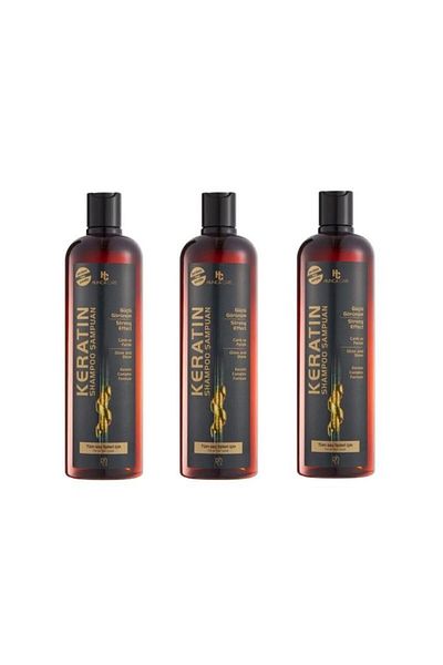 Hunca Care Keratin Shampoo for All Hair Types 700 g X 3 Pcs