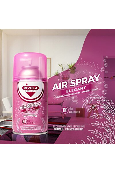 Rivola 250 ml Makina Yedek Oda Spreyi Amber