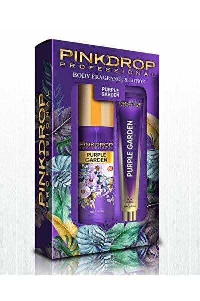 PİNKDROP Mor Bahçe 200ml Vücut Spreyi Losyon ile