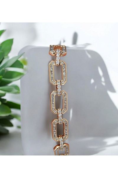 XUPING JEWELRY نموذج المجوهرات علامة اللون الوردي