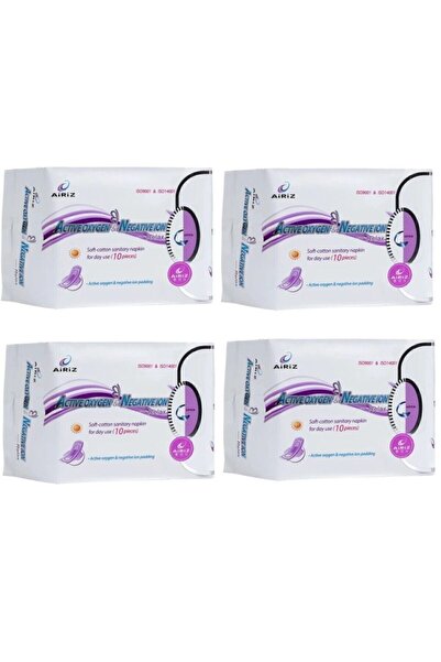 Airiz - Airiz Hygienic Women's Pad 4 Pieces 10-Piece Day Set
