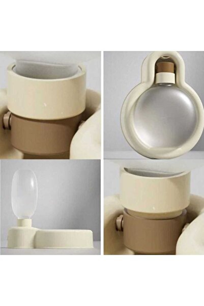 Floria Taşınabilir Seyahat Evcil Hayvan Kedi ve Köpekler İçin Su ve Mama Kabı 500ML