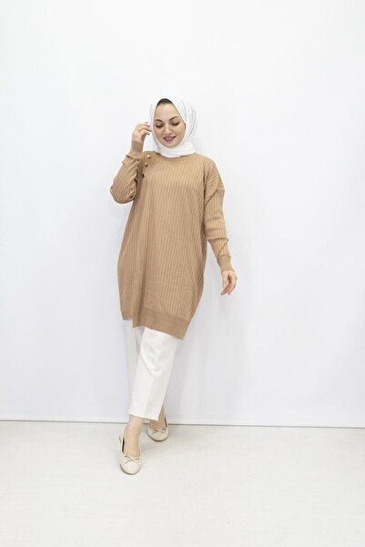 feray kaya Armine Trend 406 - Πλεκτό τούνικ