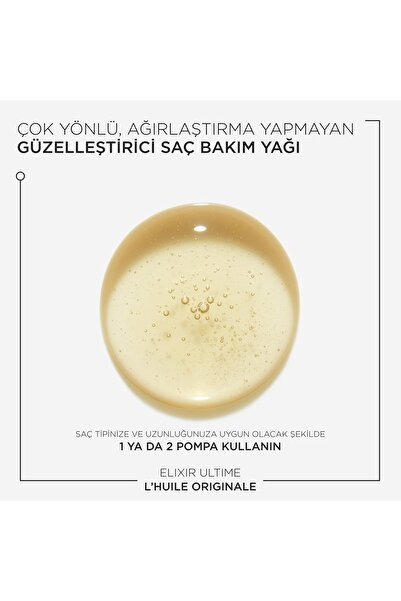 Kerastase Elixir Ultime L'Huile Originale yeni Saç Yağı 30 ml sevgiligülker37
