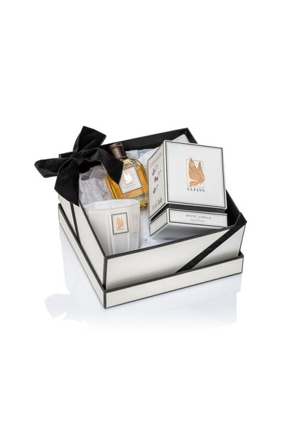 La Fann Mystic Vanilla Parfüm & Rose Vanilla Mum Hediye Seti