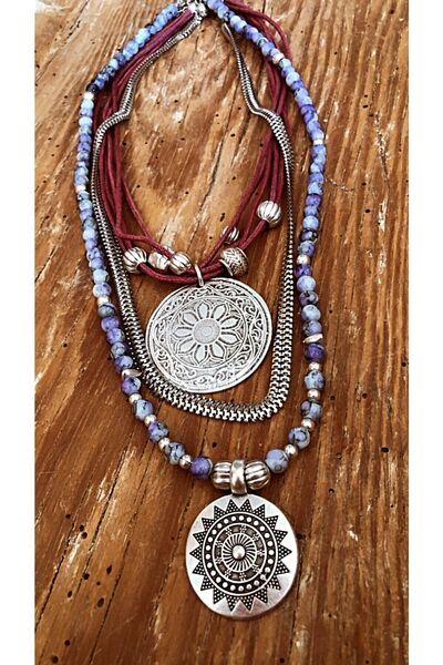 by özllem تصميم مجموعة القلادة البوهيمية