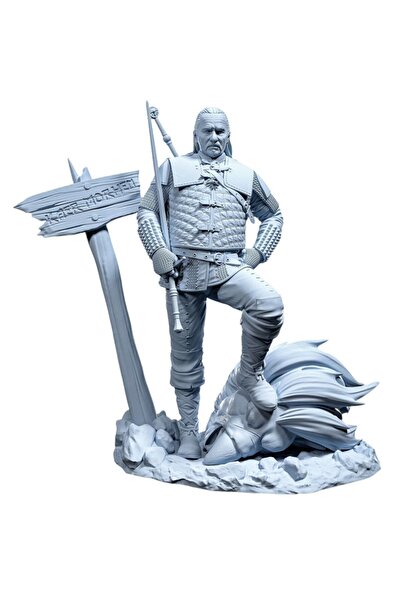 Miyazaki Premium Vesemir Figürü - Witcher Koleksiyonunuz Için Bilgelik Ve Güç...